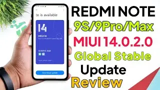 Redmi note 9S/9Pro/Max MIUI 14 Update Officially Confirmed In Global | Release Date Confirmed?