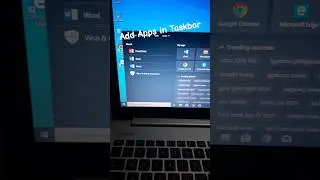 Paano Mag Lagay ng Application sa Windows Taskbar #windows10 #msword #msoffice  #technician
