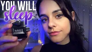 ASMR SLEEP HYPNOSIS with Counter 💤 BLINK on command