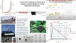 BJT Transistor theory - practical simulation of NPN Transistor type on Multisim software