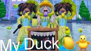 My Duck Walked To The Lemonade Stand🐥🍇🍋