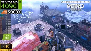 Metro Exodus PC Enhanced Edition | RTX 4090 4K Max Settings, Ray Tracing ON | Ryzen 9 5900X