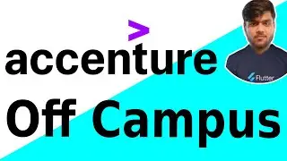 Accenture Off Campus Drive 2021 | 3.5 Lakhs/annum