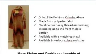 Muslimah Hijab and Abayas Fashions