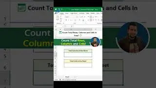Count Like a PRO in Excel! Rows, Columns, Cells 😮 Excel For Fresher 