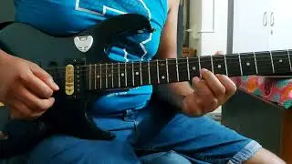 3 string arpeggios in the key of A minor (Am C F G) 130 bpm -Tutorial #arpeggios #shredguitarist