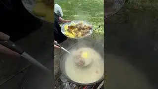 АВАРСКИЙ ХИНКАЛ НА ПРИРОДЕ‼️ЕДА ГОРЦЕВ‼️