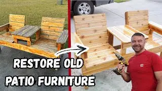 How To Restore Old Patio Furniture FAST!