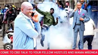 Babu Owino dare Ruto to go and speak to his people at CBD.