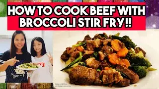 How to Cook the Beef With Broccoli Stir Fry!!