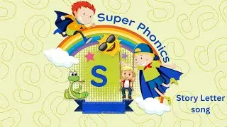 Phonics Song For Kids | Alphabet S Song | Letter S | Kindergarten Song