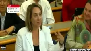 2014 Госдеп США ДЖЕН ПСАКИ снова загнали в угол всё та же Россия #Jen Psaki disgraced U.S
