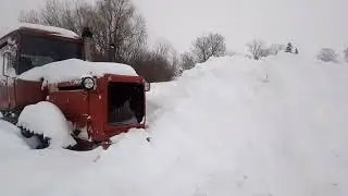 Снегопад в Удмуртии. Боремся со снегом.