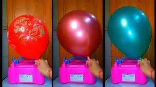 Very Satisfying Popping & Inflating Balloons