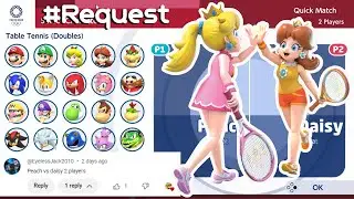 MARIO AND SONIC AT TOKYO 2020 | Gameplay (2 Players) | Peach X Daisy