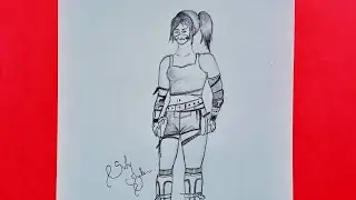 How To Draw Pubg Girl