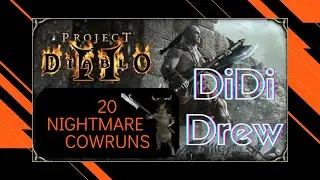 DiDi Drew · Project Diablo 2 · 🐄 It is worth to do Cows on Nightmare for mats? 🐮