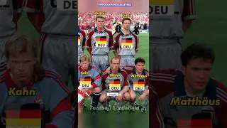 Bayern Munich squad vs Manchester United Final Champions League 1999🔥Nations ❤️