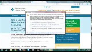 mesothelioma legal advice