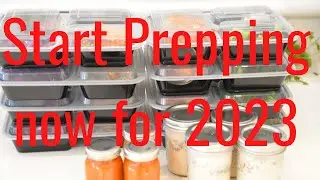 Start Prepping now for 2023