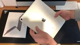 Unboxing iPad Pro 12,9 2018 Silver Wi-Fi & Smart Keyboard Folio