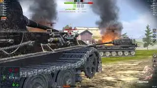 🔴 Как играть и побеждать новичку на Lansen Сохатый карта Протока в Wot Blitz / Tanks Blitz