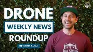 Drone Weekly News Roundup: LAANC Night Approval, Drones & Bees, & Advanced Aircraft Company