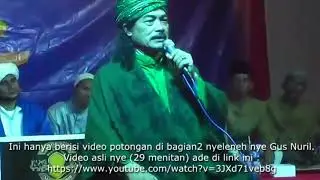 Jika Gus Nuril Berani Macam2 Dengan Ustadz Somad, Maka Siap siap untuk dilengserkan lagi