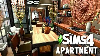 INDUSTRIAL LOFT APARTMENT || The Sims 4 Apartment Renovation || Speed Build (No CC)