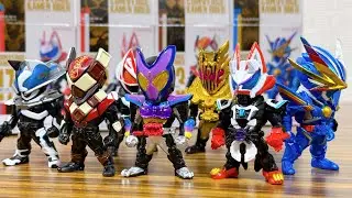 仮面ライダーガヴとヴァレンが神造形でコンバージ化！1個650円 仮面ライダーコンバージ29 全7種レビュー！レインボーガッチャード・レジェンダリーレジェンドもラインナップ！