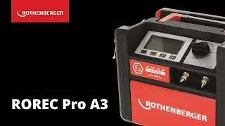 Refrigerant extractor ROREC Pro A3 with certification | Highlight Overview