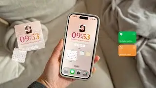 🧚🏼 How to customize your minimalist iPhone with Widgy | Memoji, moving widgets, icons...