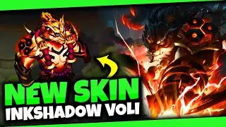 LITERALLY the BEST Volibear Skin Riot EVER made! | NEW Inkshadow Volibear Skin - Volibear Top Lane