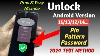 Unlock Any Android Phone Password Without Losing Data || How To Unlock Phone if Forgot Password 2024