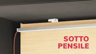 Tutorial installazione profilo LED pre-assemblato | SOTTOPENSILE