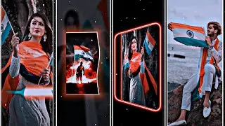 15 August Special Status Video Editing Alight Motion | Independence day Video Editing Alight Motion