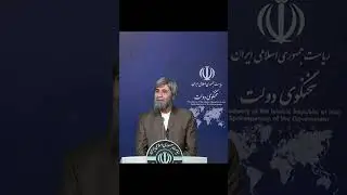 قسمتی از طنز سخنگوی دولت #خامنه_ای #funny #iran #ایران #طنز #comedy