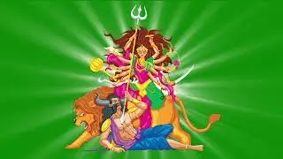 Durga Maa Green Screen Animation | Navratri 2022
