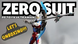 WOW...AWESOME!! ZD Toys ultraman zero suit action figure 1/10 unboxing