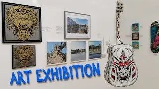 My first ever Bristol ART EXHIBITION!