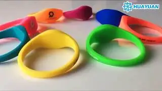 HUAYUAN Silicone RFID Wristbands