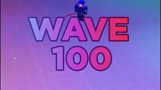 Anime dimensions simulator | I did a solo infinited wave for title