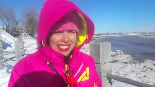 Tidal Bore Moncton, NB 14 Feb  2016