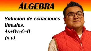 SOLUCIÓN DE UNA ECUACIÓN LINEAL POR PARES ORDENADOS