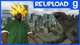 (Gmod) Big smoke vs Godzilla (reupload)