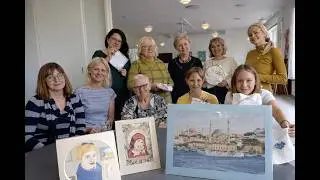 💖 Мой мастер-класс по вышивке гладью в Орхусе (Aarhus), Дания 