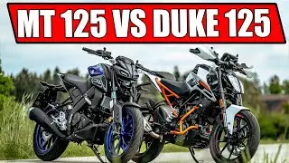 KTM DUKE 125 2020 VS YAMAHA MT 125 2020