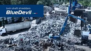 Zato | Alfa Recycling's Breakthrough with Zato's Blue Devil twin shaft Shredder