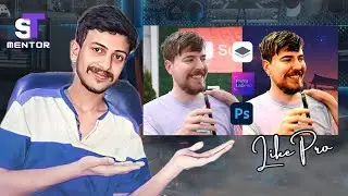 How to Make Vector Art Effect / EASY WAY / Photoshop Tutorial 2023 @MrBeast