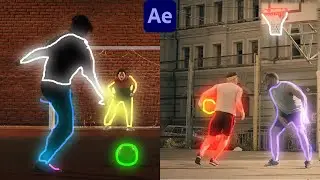 How to Create Glow Effect  | Glow Lines | Blottermedia Dance Effect in After Effects